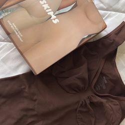 Skims Brown Bodysuit