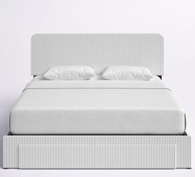 King size bedfame no mattress included