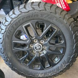 Toyota rims and tires