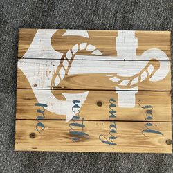 Wood nautical art