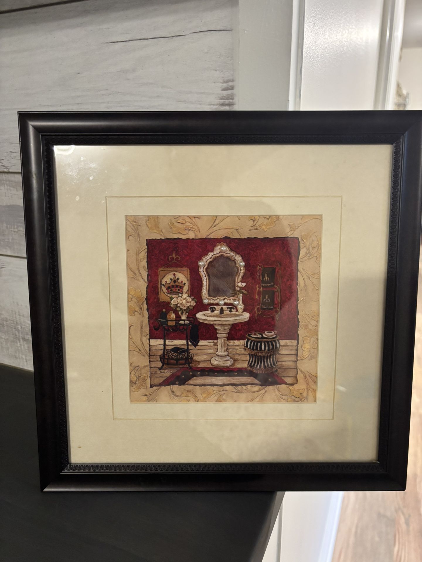 Framed Wall Decor For Bathroom