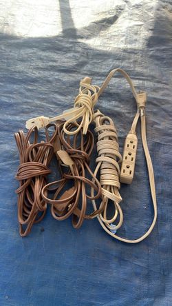 Extension Cords and Power Strip Lot