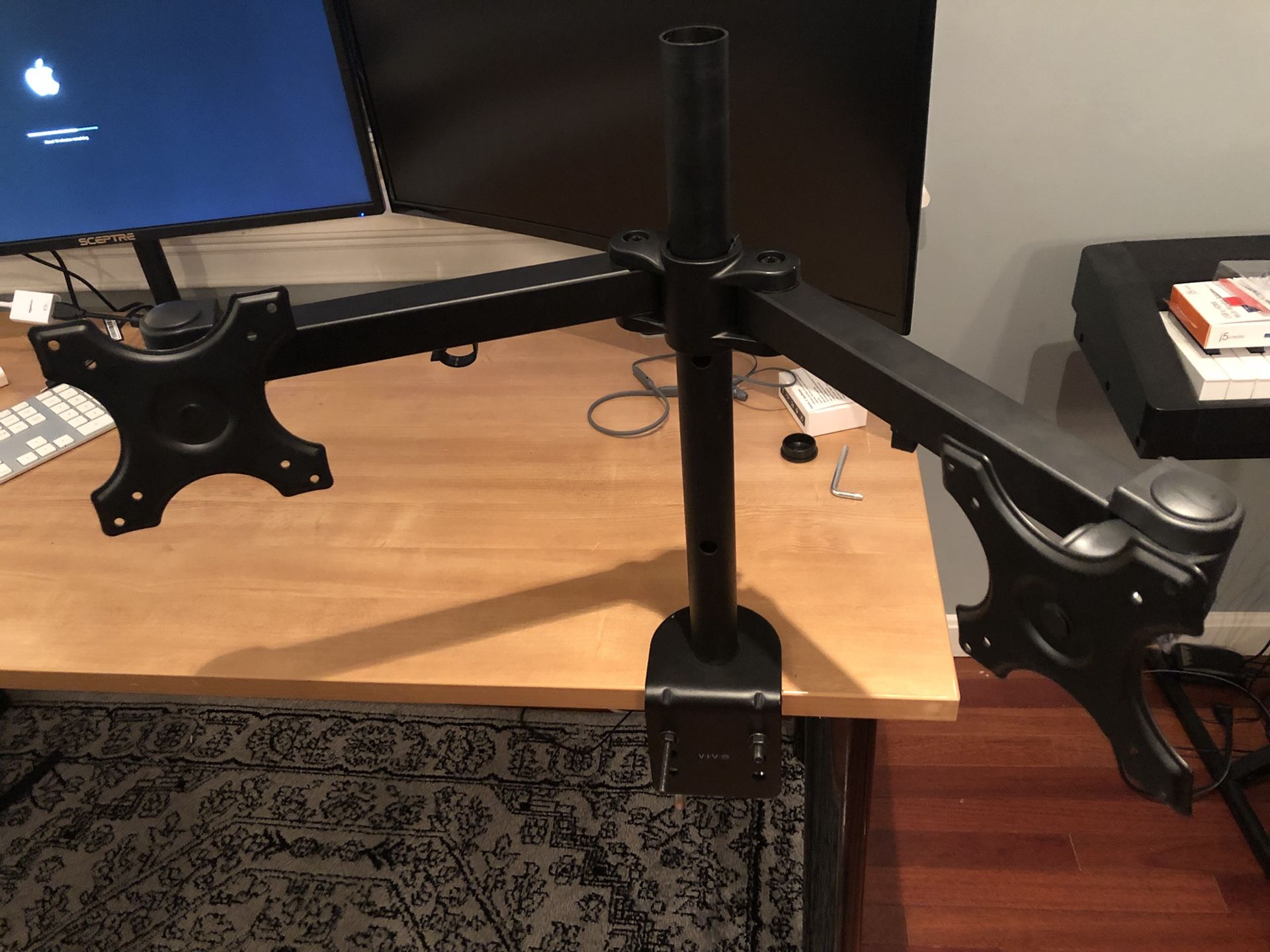 Dual Monitor Desk Mount