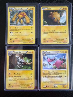 Pokémon TCG Lightning Cards Lot of 4