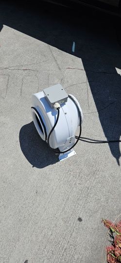 8 inch inline fan used