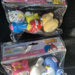 Hello kitty and friends rubber duckies  for the set $20