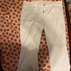 White American eagle jeans