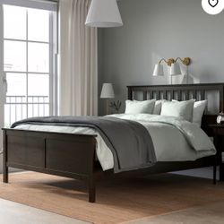 Black/brown King Size Bed frame - Originally $479