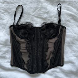 Urban Outfitters Black Corset