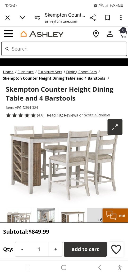 Breakfast Nook Table
