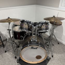Used Pearl Decade Maple Drum Set