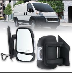 Right Passenger Side Mirror 2014-2026 Ram Promaster 1500/2500/3500 W/Turn Signal