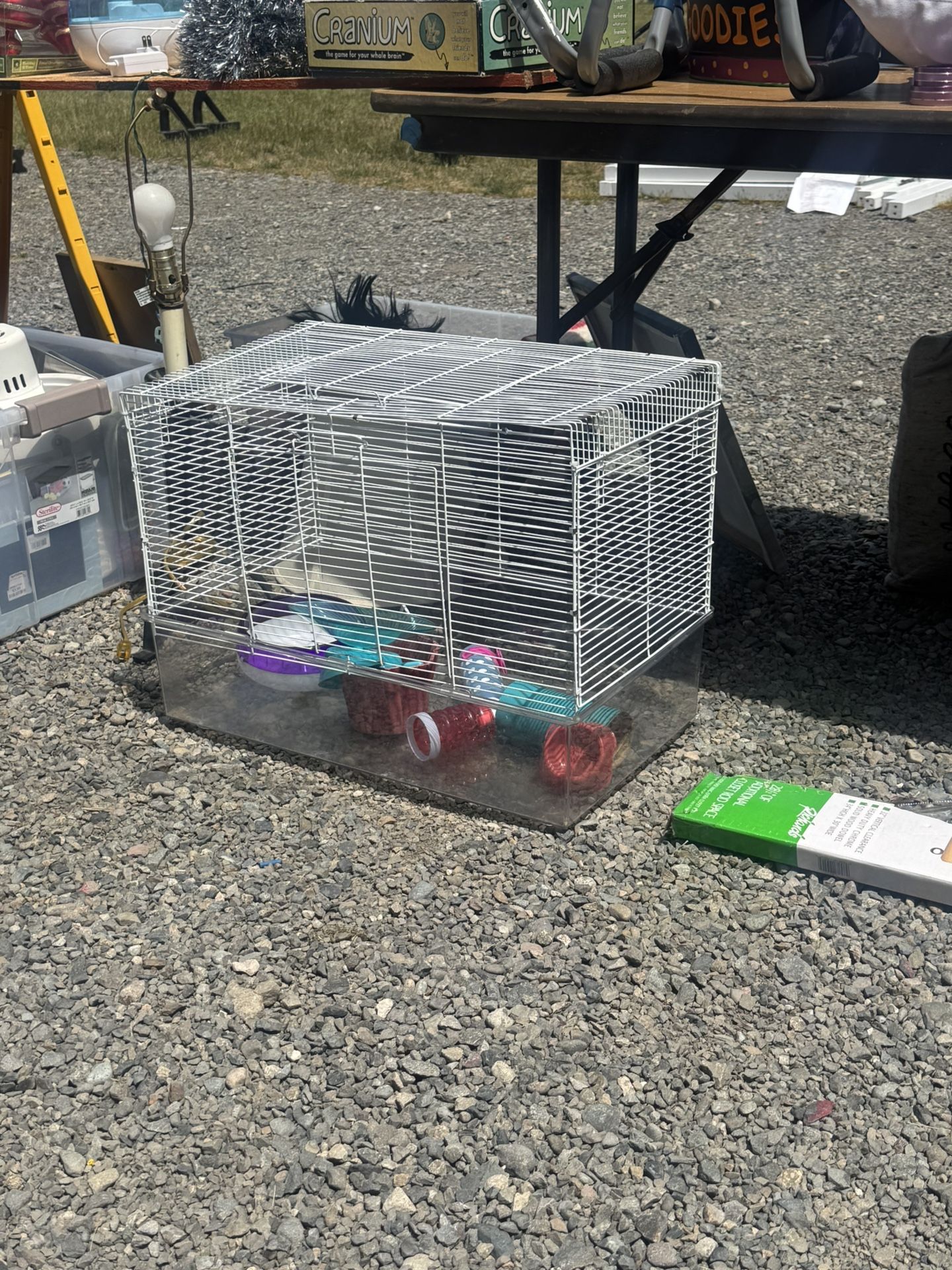 Hamster Cage Plus Stuff