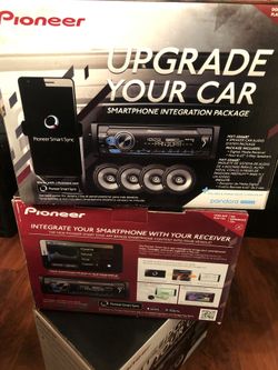 Pioneer stereo package