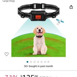 Wireless Dog Fence,GPS Dog Fence,Invisible Fence for Dogs Wireless with GPS Signal Boost and AI Scene Recognition,Radius up to 999 Yards,Rechargeable