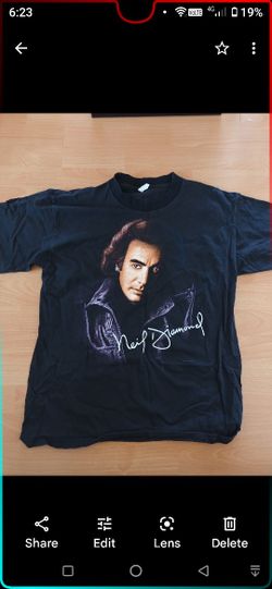 Neil Diamond Concert Tshirts Medium