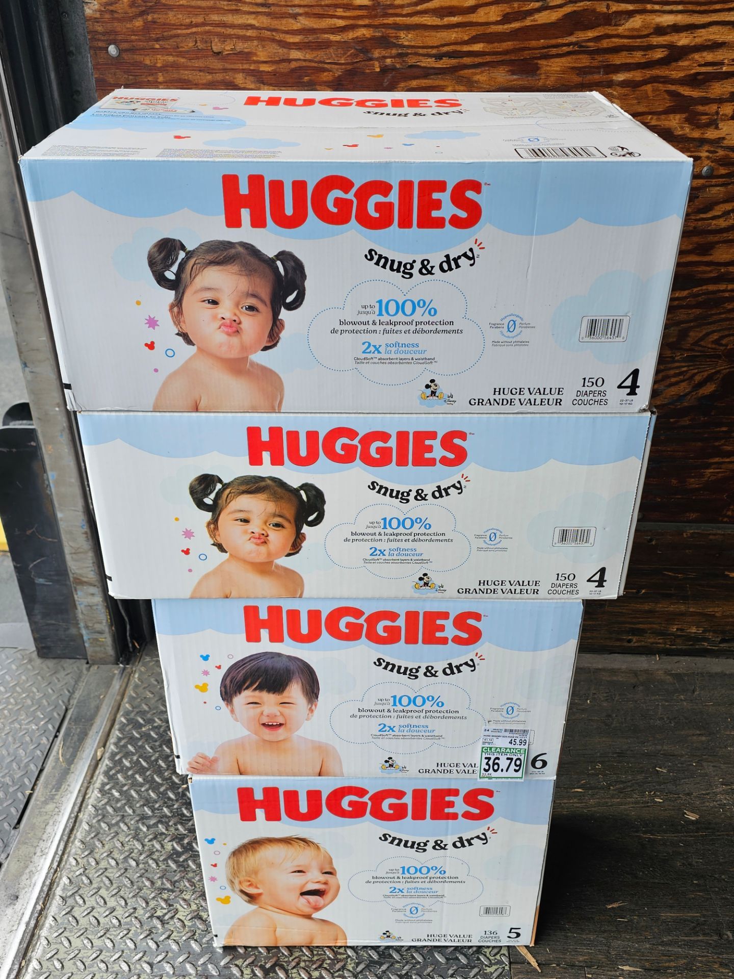 Huggies diapers
