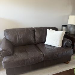 Leather Sofa 