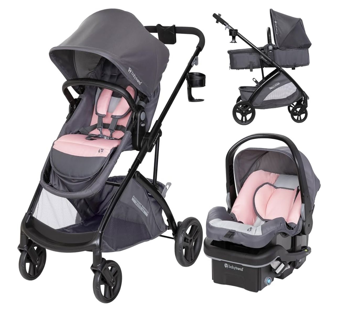 New- Baby Trend Passport Switch 6 In 1 Modular Travel System