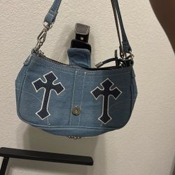 DOUBLE CROSS PURSE (NEVER WORN) 