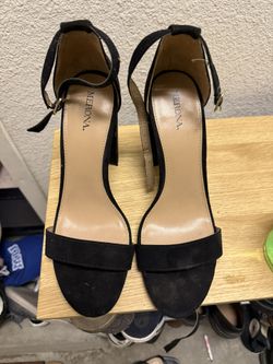 Verona Block Heel Two Strap