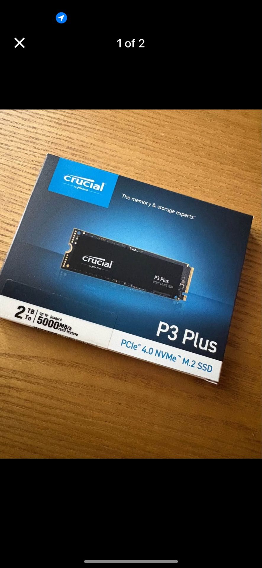CRUCIAL P3 PLUS 2TB