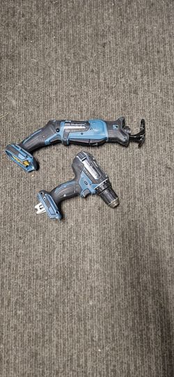 Makita Reciprocating Saw And Drill Driver