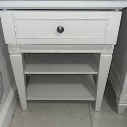 Bedside Ottoman With USB Port