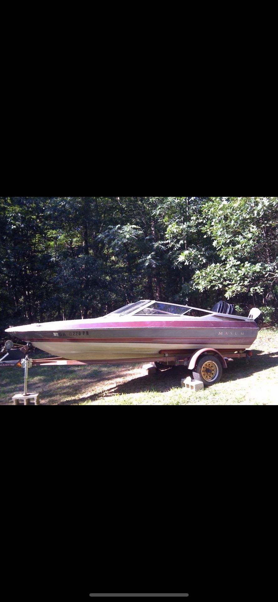 Free boat with trailer