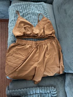 SHEIN 3X/4X 3 Piece Brown Set