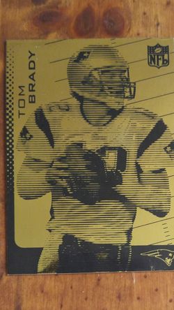 2003 Tom Brady Football Card