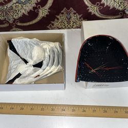 Japanese lacquerware Rare style Tea Sweets Plate Mino Tea ceremony Children