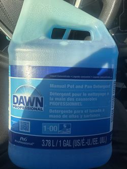 Dish soap and cleaners