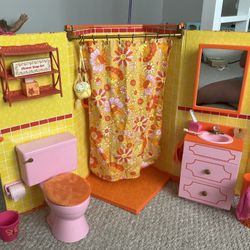 American Girl Julie’s Groovy Bathroom