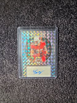 Trey McBride Mosaic Scripts Prizm Auto