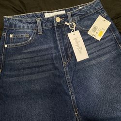 Forever 21 Long Denim Skirt 