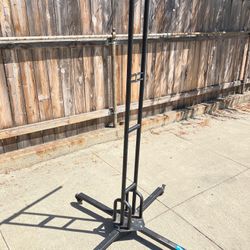 Vertical Bike Rack / Storage, Free-standing On Casters