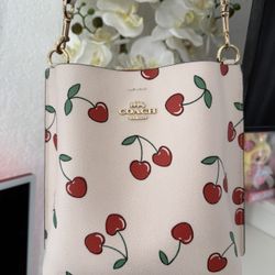 Coach Cherry Bucket Bag