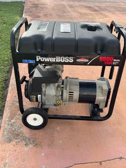 PowerBoss 5500W Briggs & Stratton Portable Generator