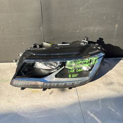 2018 - 2021 Volkswagen Tiguan Left Driver Side Halogen LED DRL Headlight