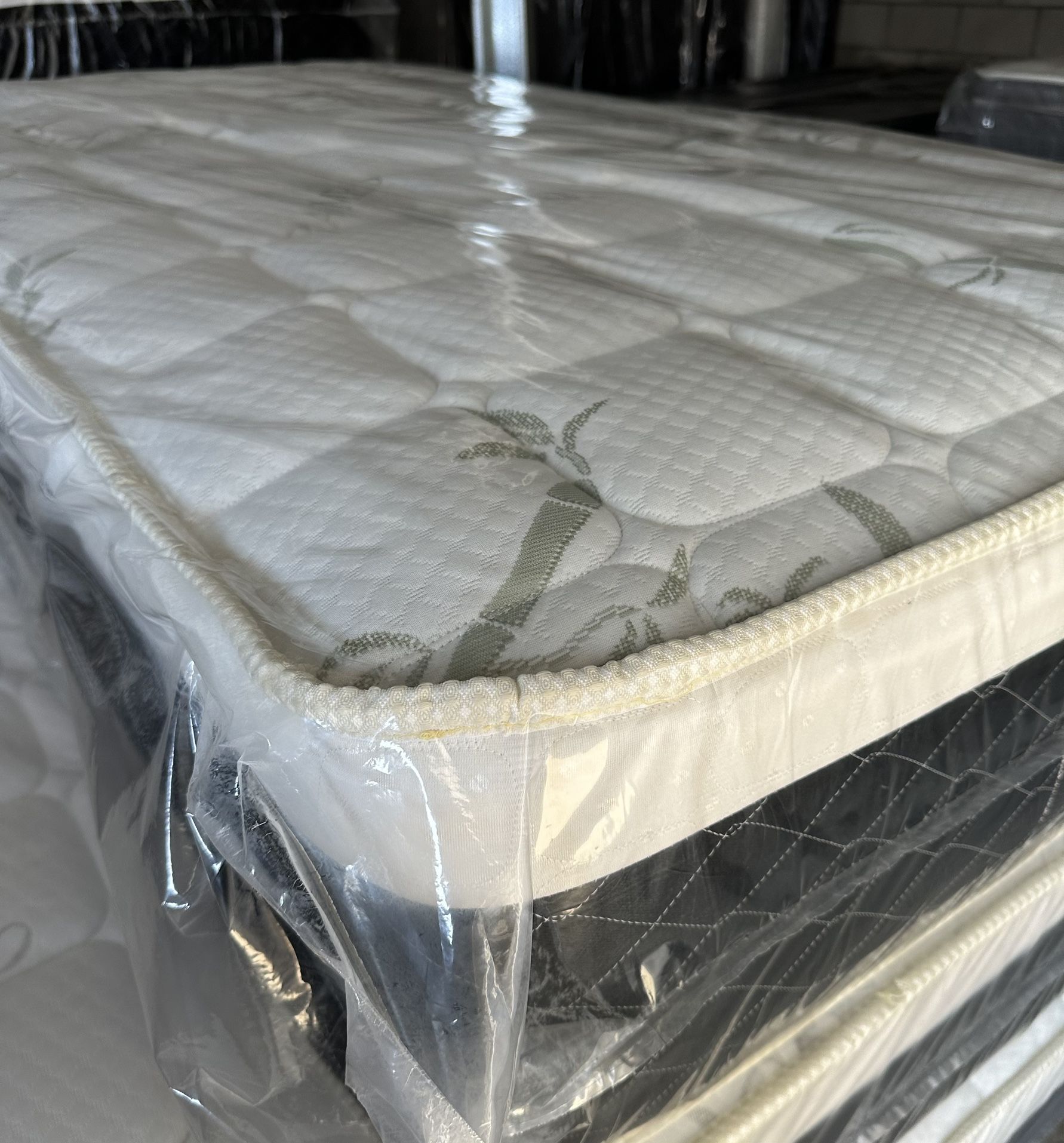 BRAND NEW MATTRESSES 12” inches thick pillow top or and memory foam / prices start at $159 to $350