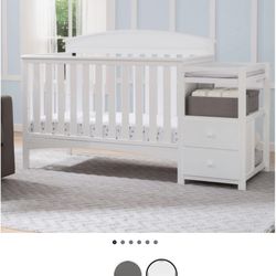 Crib With Changing Table 