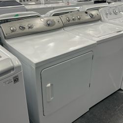 He Top Load Washer And Dryer Set 