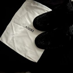 Black Amiri Shoes Worn Once 