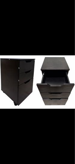 OBO🗄️📁ROLLING FILE CABINET PEDESTAL STORAGE FILING DRAWER UNIT