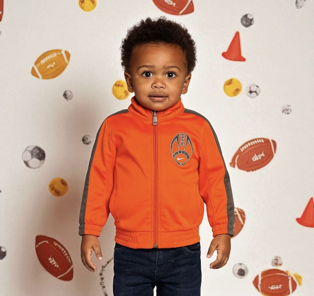 Nike Boys Sports Jacket Size 2T Type: Track Jacket Material: 100%n Polyester Sleeve: Length: Long Sleeve Size2T