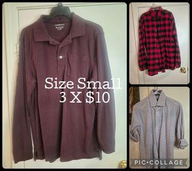 Men's dress shirts & polos bundles.