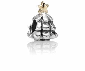 Authentic Pandora Christmas tree charm