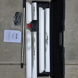 Vevor Drywall Skimming Blade Set (10/24/32 in) with Trowel Tool and Case