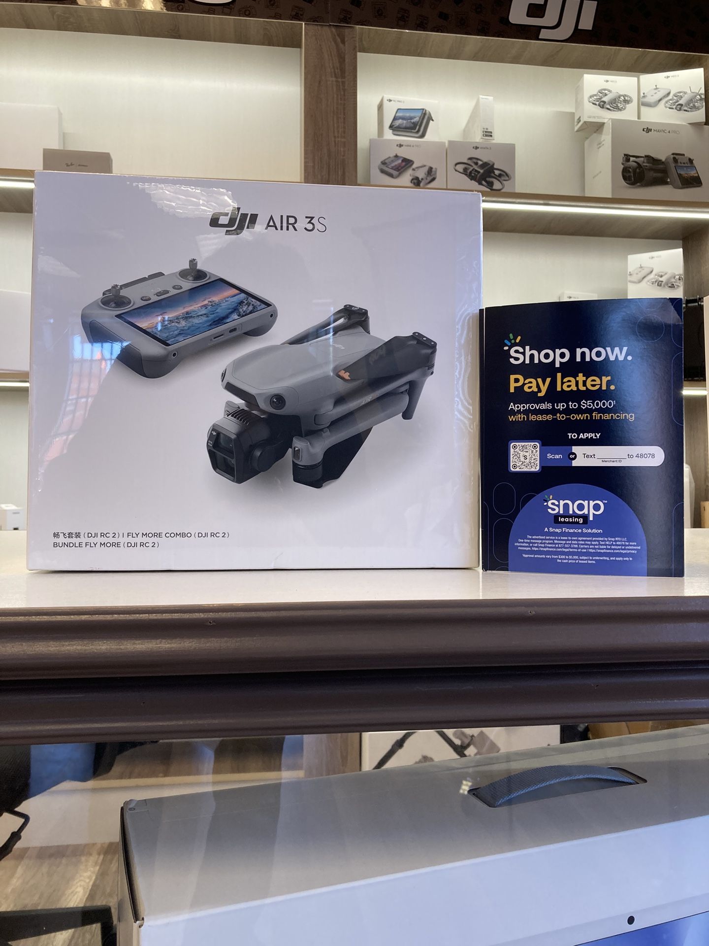 DJI Air 3S Fly More Combo With RC2 Remote (Located In Downey, CA)